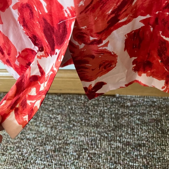 🛍️Boden Silk Blend Floral Sheath Dress Vanessa Size 16R - Picture 5 of 6